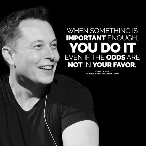 Elon Musk Inspirational Quotes