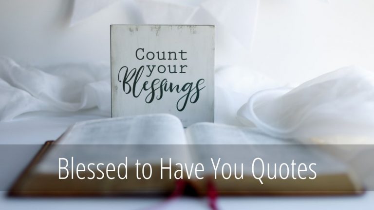 Blessed to Have you Quotes