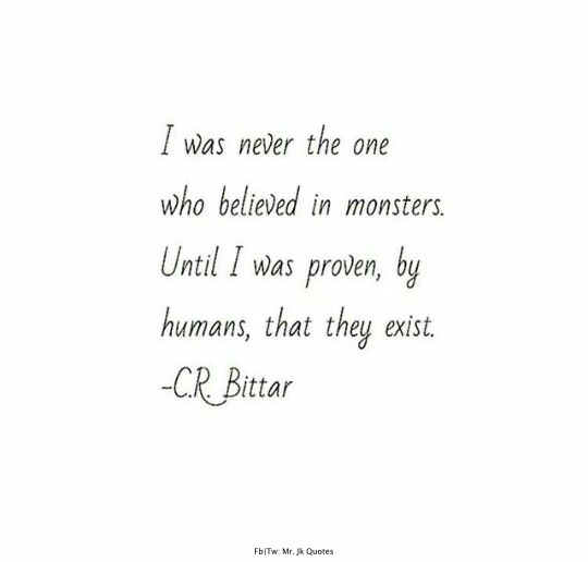Monsters Quotes