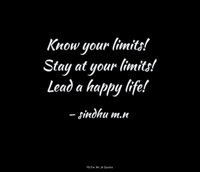 be within your limits quotes