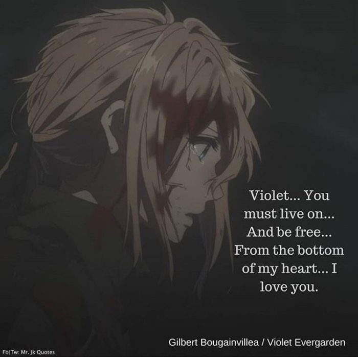 Violet evergarden Quotes