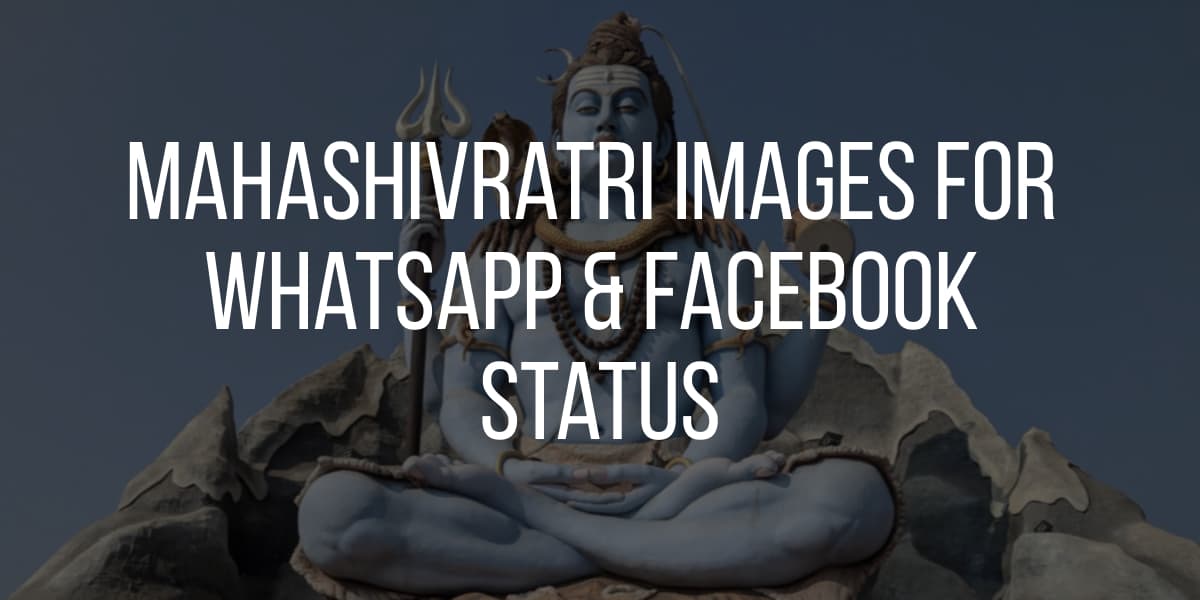 Mahashivratri Images For Whatsapp & Facebook Status