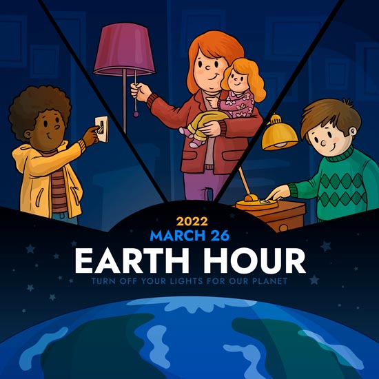 Earth Hour Images